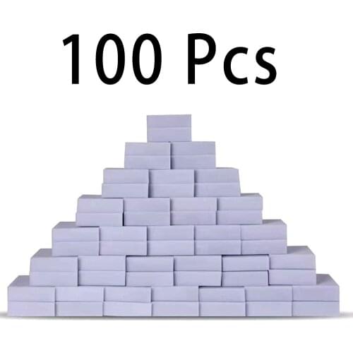 Artracyse 100 Pieces Of Nano Dishwashing Sponge Magic Wipe Kitchen Dishwashing Cloth And Pot Magic Cleaning Sponge Wipe