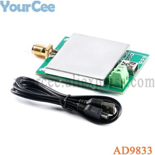 AD9833 Controllable Gain Amplifier Module Frequency Generator Signal Square Wave Sine Wave Triangle Wave Serial Port DDS Module