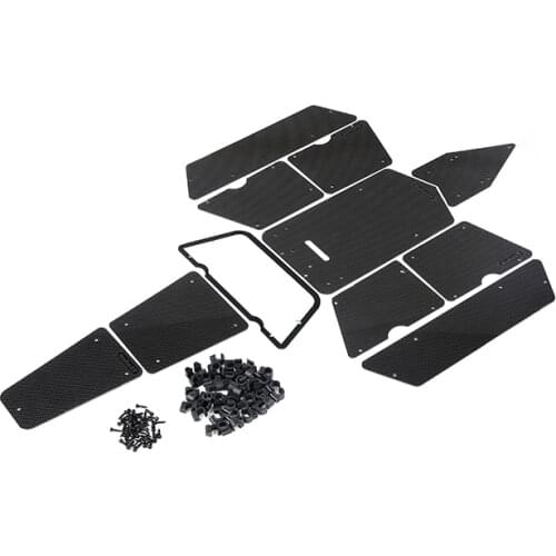 Plastic Body Shell Fit Metal GT Pig Cage for 1/5 Hpi Rovan Km Rofun Baja 5b Rc Car Parts