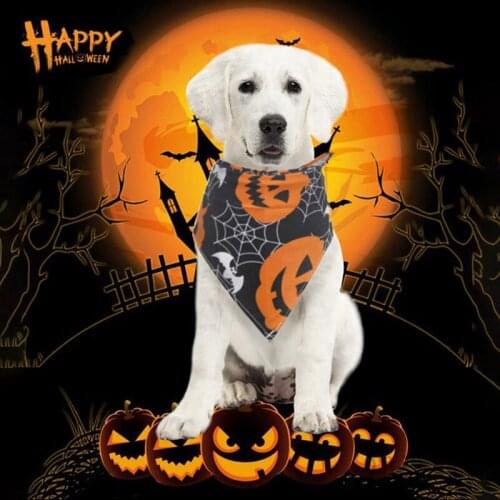 Pet Saliva Towel Halloween Series Style Comfortable Soft and Easy to Clean Pet Supplies