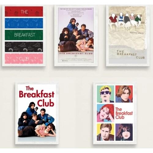 The Breakfast Club Retro Photograph Prints Decorate Vintage Movie Star Art Painting Canvas Poster Wall Living Room Home Decor