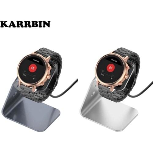 Replacement USB Charger for Fossil Gen 5 Carlyle Smart Watch Charging Cable Dock Cradle Station Stand