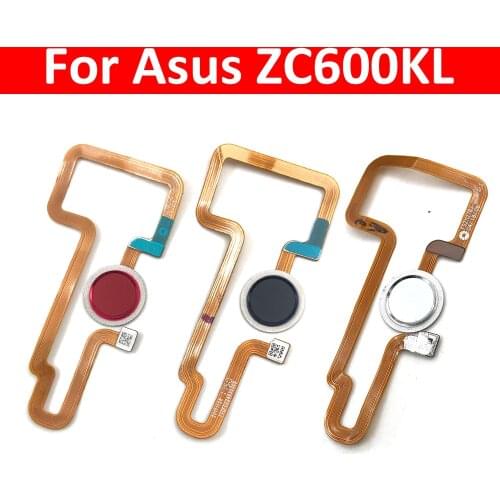 New For Asus Zenfone 5Q ZC600KL Fingerprint Sensor Home Return Key Menu Button Flex Ribbon Cable Replacement Parts