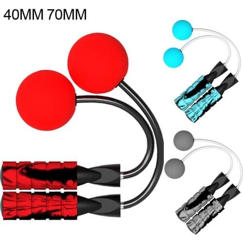 1Pair Indoor Outdoor Adjustable Ropeless Cordless Weighted Skipping Jump Rope Lose Weight Fitness Equipment Cordless Rope