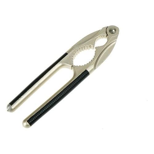 1pc Practical Stainless Steel Nutcracker Sheller Walnut Cracker Plier Crusher