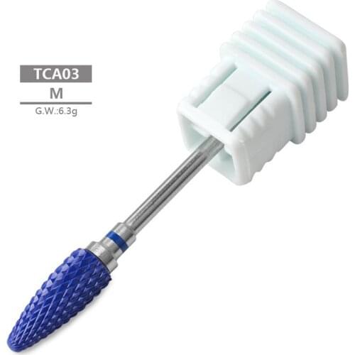 1 pc nail drill bits Milling Cutter for Manicure Set Ceramic Nail Bits For Manicure Professional Nail Tools Nail Mills