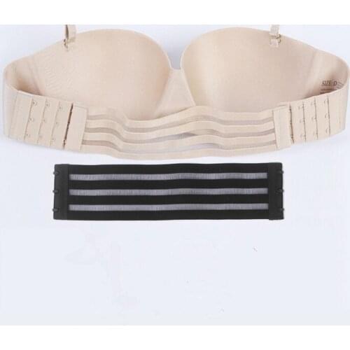 Womens Bra Extender 3 Hooks Ladies Bra Extension Strap Underwear Strapless Shoulder Strap Bra Accessories 1PC