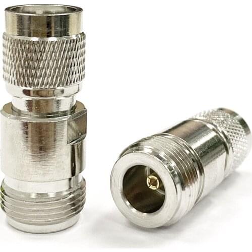 1PC wifi adapter N Female Jack to TNC Male Plug RF Coax convertor Straight Nickelplated NEW wholesale