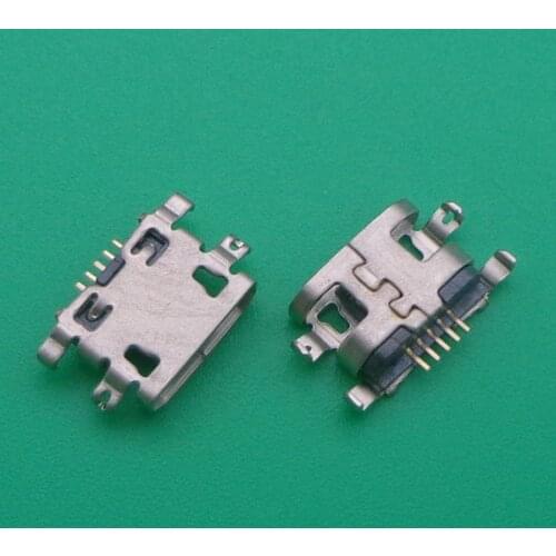 10Pcs Charging Port Dock B type Female Power Connector Plug Socket Micro USB For Leagoo M13 T5 MT6750T T5C M8 M8 Pro Shark 1