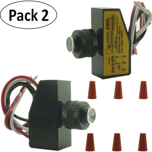 8~50Volt Remote Photocell Dusk To till Dawn Automatic Light Switching Sensor 2X