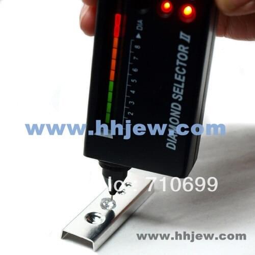 Free Shipping Electronic Diamond Selector Gemstone Gems Tester II with Ultraviolet Light, Diamond Tester Gems testing tools