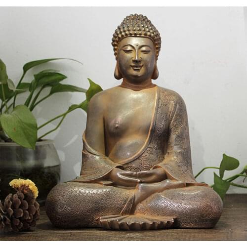 Buddha decor home decoration accessories modern buddah statue home decor Buddhism office decor CN(Origin)
