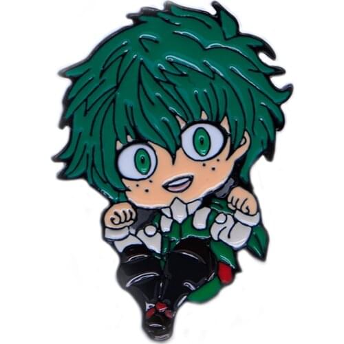 My Hero Academia Enamel Pins Lapel/Hat Badge Denim Jacket Oil Drop Brooches Collar Corsage Accessories Scarf Buckle KS303