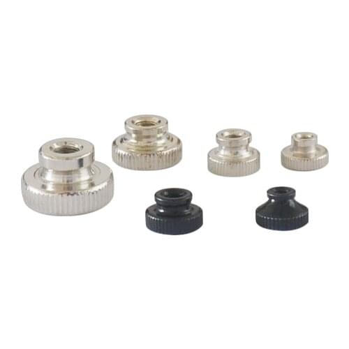 GB806 top marginlmperf knurl nut M4 nut nickel heating bed adjusting nut nickeling GB806 M4 10pcs