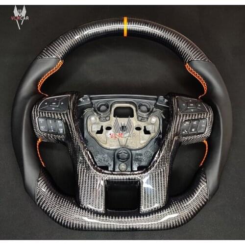 Private custom carbon fiber steering wheel for Ford Everest Raptor U375 /Available for all car models