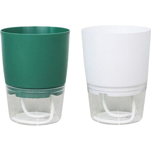 Lazy Automatic Absorbing Flower Pot Self Watering Planter Hydroponic Potted Lazy flower pot