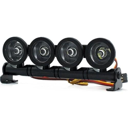Multi-function Roof Light Bar LED Lamp Ultra Bright Lamp For 1/10 1/8 RC Car Model Component Spare Parts Accessories