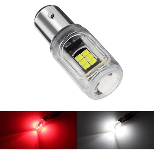 Newest P21W 21/5W 1156 1157 LED BA15S BAY15D Super Bright Plastic Covered DRL Reverse Lamp Turn Signal Tail Parking Brake White