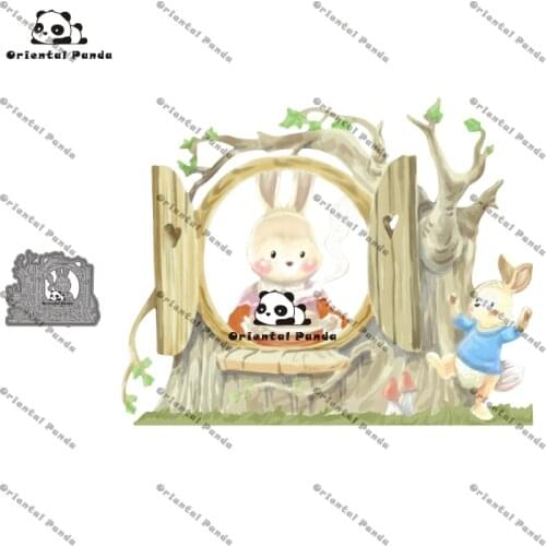 New Dies 2020 Camper Van Metal Rabbit housea Dies diy Dies photo album cutting dies Scrapbooking Stencil Die