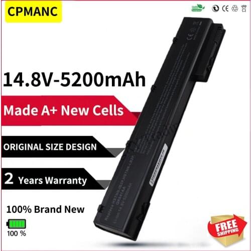 HSW 5200mAh VH08 VH08XL HSTNN-IB2P HSTNN-LB2P Battery For HP EliteBook 8560w 8570w 8760w 8770w HSTNN-IB2Q HSTNN-F13C HSTNN-LB2Q