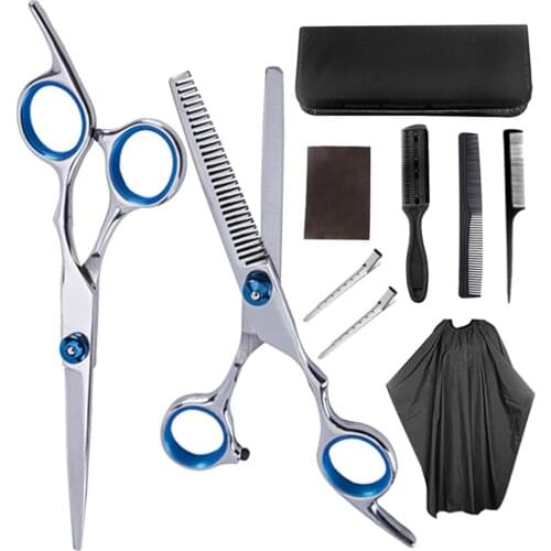 Professional Barber Stylist 6' Thinning Shears Scissors Styling Capes Salon