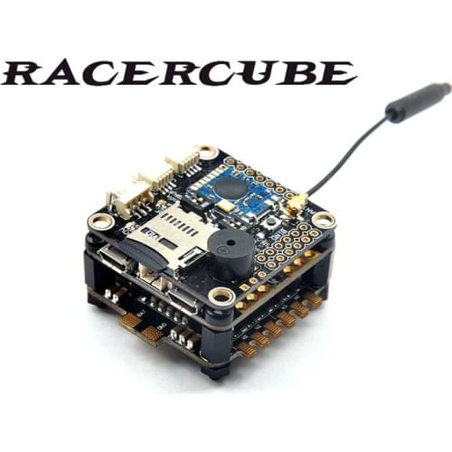 RacerCube Integrated F3 EVO Flight Controller 4in1 Littlebee F396 MCU 20A ESC Frsky 8CH PPM/SBUS Receiver MWOSD with PDB for FPV