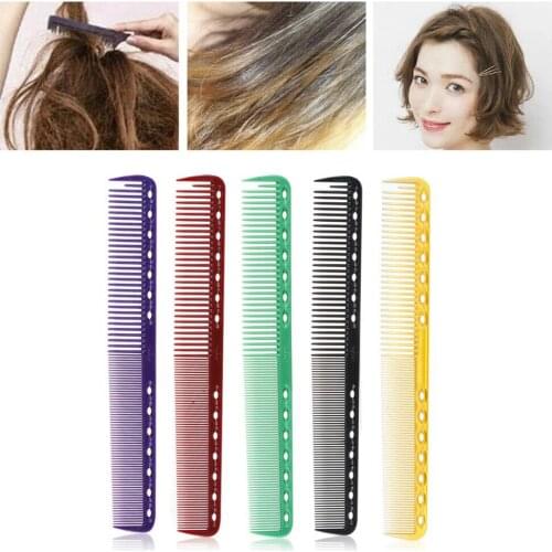 Salon Flat Top Hair Cutting Comb Resin Anti-static Hairdressing Thin Brush Tool Salon Hair Care Styling Tool Hair Combs