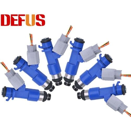 6Pcs 410cc Fuel Injector Bico 16450RWCA01 16450-RWC-A01 for Acura Honda Civic RDX Integra RSX K20 K24 B16 B18 Nozzle With Plugs