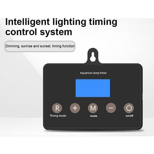 Aquarium Smart Dimmer System Led Light Timer Adjust Brightness Fish Tank Light Fish Tank Intelligent Light control system