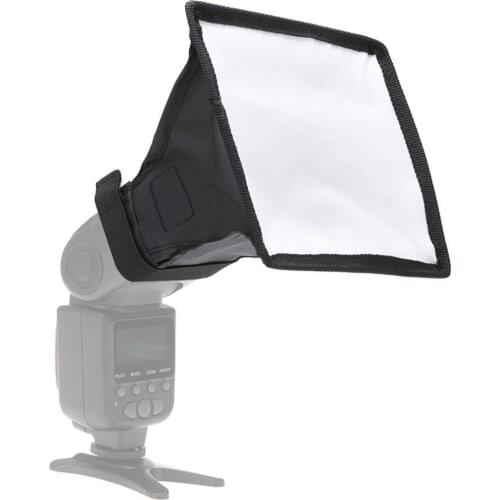 Universal Portable Flash Diffuser Softbox 15 x 17cm for Camera Flash Speedlight for Nikon for Canon for Sony