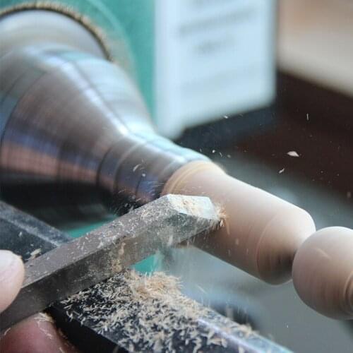 1pcs HSS Trapezoidal diagonal Woodworking Knife DIY Wood tool Woodturning Turning Tools A2017