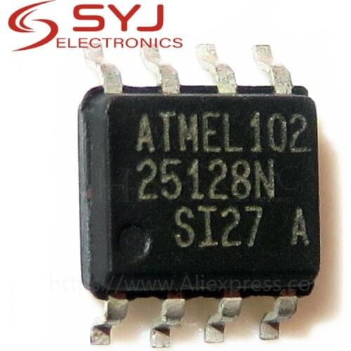 10pcs/lot AT25128AN-SU-2.7 AT25128AN 25128AN SOP-8 In Stock