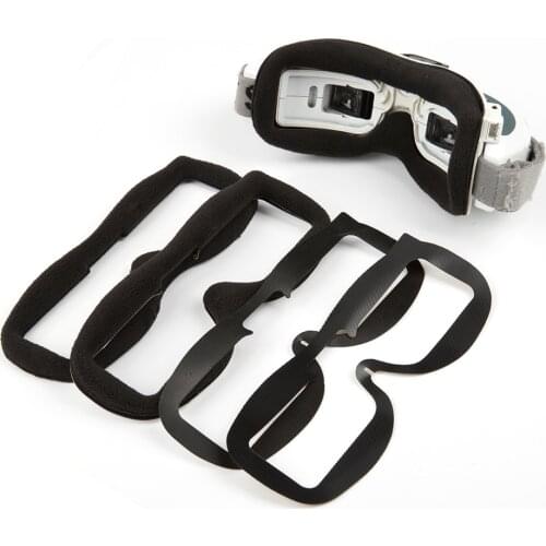 2pcs/set Replacement Nylon Sponge Foam Pad for FatShark V2 HD2 /V3 FPV Goggles Video Headset Glasses Accessories Spare