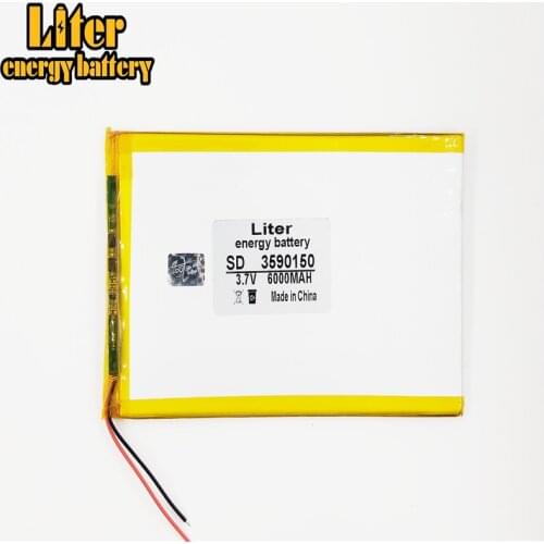 3.7V Tablet polymer battery 9 inches tablet domestic the built-in rechareable 6000 mah 3590150