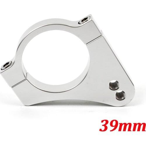 39mm Motorcycle Steering Damper Fork Bracket Reduce Lever Vibration Aluminium Universal