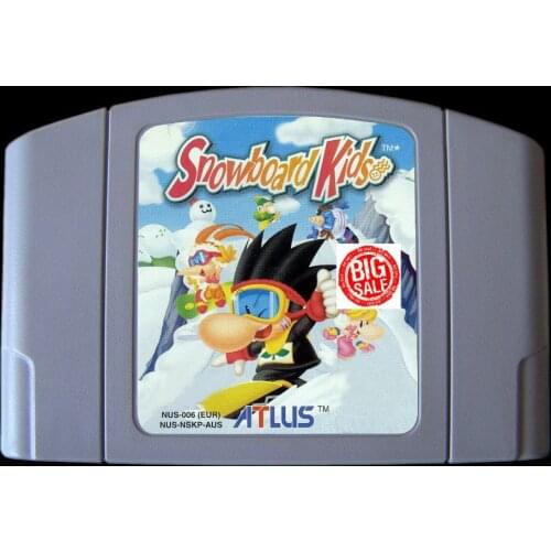 64 Bit Games ** Snowboard Kids 1 ( English PAL Version!! )