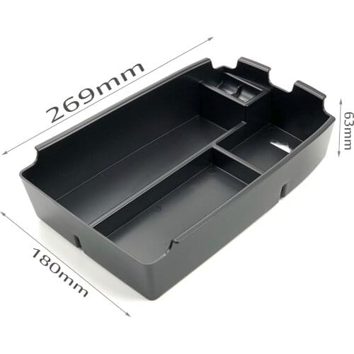 Car Styling Accessories Dedicated Modified Central Armrest box Storage Tray Glove Box Pallet Case For Kia K4 Cachet 2017-2019