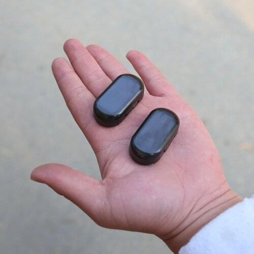 Car Alarm LED Lamp Security System Warning Light Flash Caution Fake Solar Power Simulation Anti-Theft Light Car Accessories