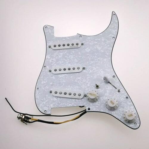 Guitar Pickups Stratocas 7-Way type fully loaded pickguard Wilkinson WVS 60s Alnico5 SSS Single Coil