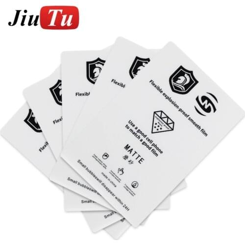 Jiutu Hydrogel TPU Film Cutting Machine For Tablet Mobile Phone Watch Front Glass Back Cover Refox Protective Film Cutter