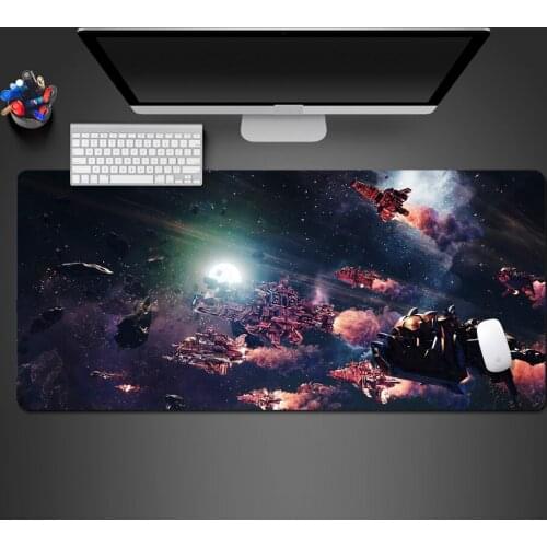 Space Shuttle Game Mouse Pad High Quality Big Game Player Favorite Mouse Pad Hot Selling Laptop Computer Big Screen Desktop Pad