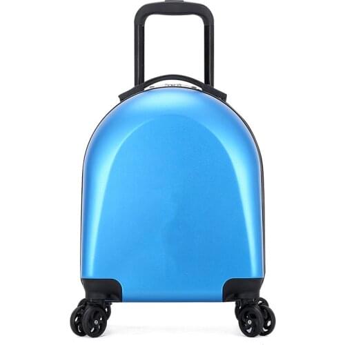 Round and beautiful blue and black medium hand luggage PR030-540224