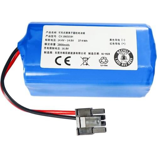CEN540 Clean Robot Battery For Ecovacs Mirror Vacuum Cleaner CEN546 CEN550 CEN640 CEN646 X500 X580 KK8 CR120 CR130 V780 V7 V7S