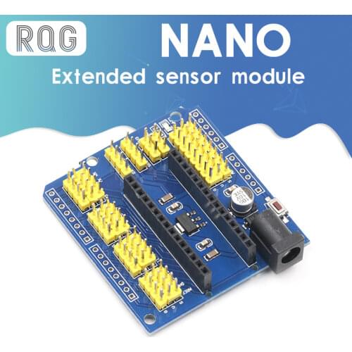 NANO I/O IO Expansion Sensor Shield Module For Arduino UNO R3 Nano V3.0 3.0 Controller Compatible Board I2C PWM Interface 3.3V