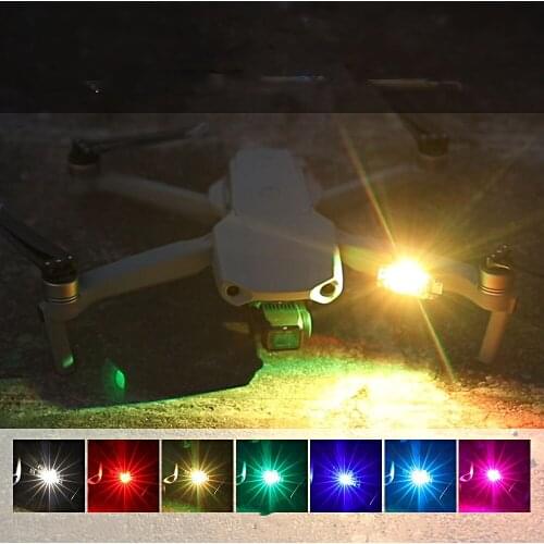 Night Flying Lamp Chargeable Light LED Flash Lights For DJI FPV Combo Mavic Air 2 Mini 2 Pro Phantom 3 4 FIMI x8 se Drone