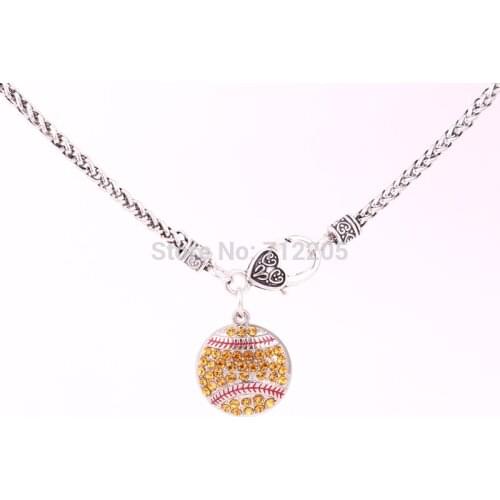 New Arrival Lobster Claw Wheat Link Necklace Chain with Large Clasp wheat links rotundity Softball chains necklace