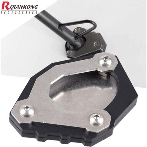 For KAWASAKI Versys 650 2015 2016 2017 2018 2019 2020 2021Motorcycle Kickstand Foot Side Stand Extension Base Enlarger Plate Pad
