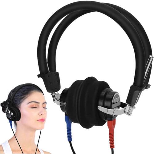 Portable Audiometer Headphone High-Sensitivity Air Conduction Audiometer Hearing Test Headphone Ear Care Instrument Health Care