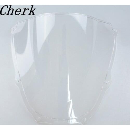 Clear Motorcycle Double Bubble Windshield Windscreen Fairing For Honda RVT1000R VTR1000 SP1 SP2 RC51 2000-2006 05 04 03 01 02