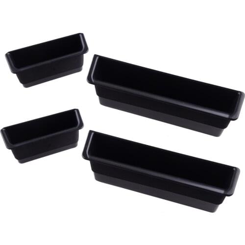 1 Set Door Armrest Phone Key Storage Box Holder Tray Container Fit for Jeep Wrangler JK 2007 2008 2009 2010 ABS